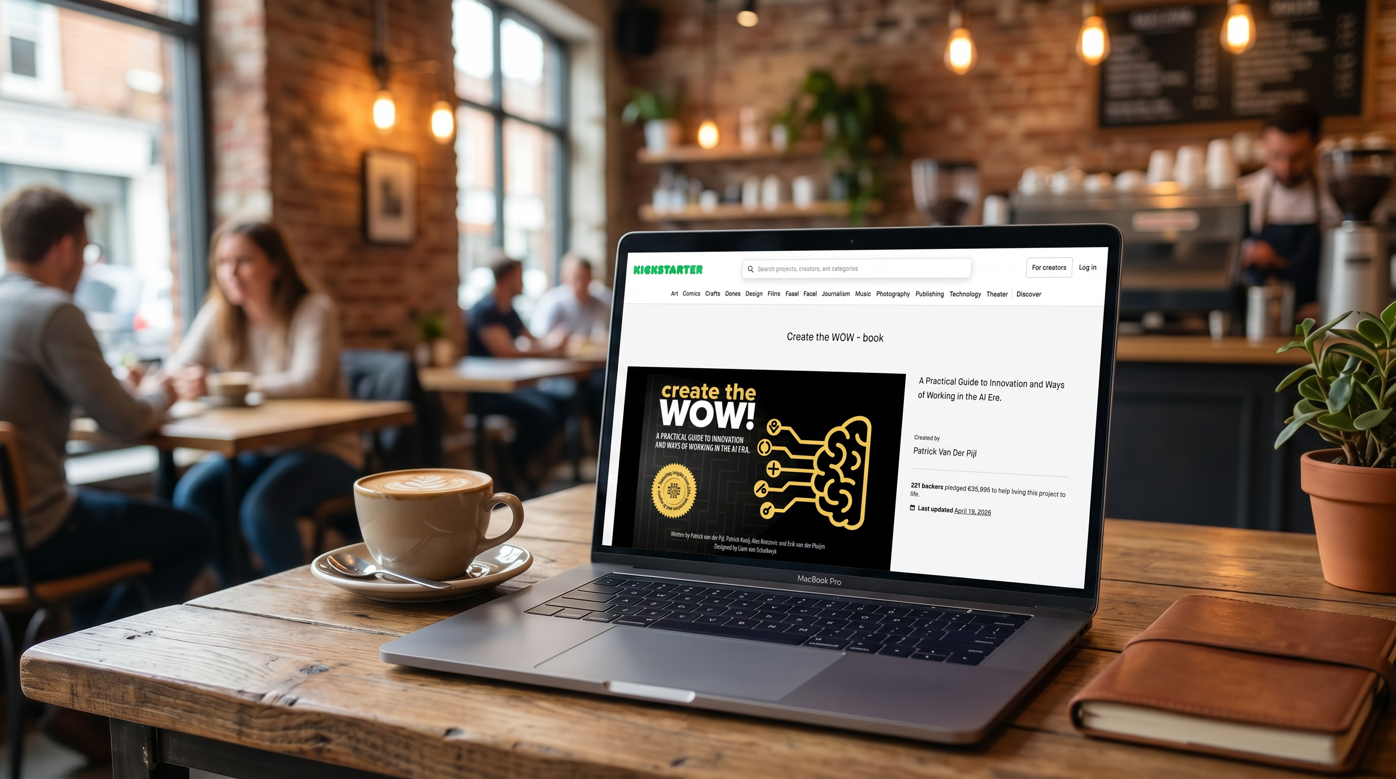 How this book started with a Kickstarter